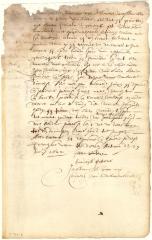 Declaration of Pieter van der Linde and Hendrick Pietersen respecting the shooting of a hog in the woods