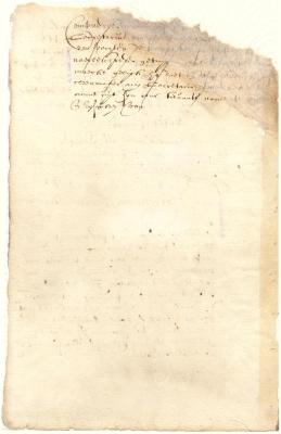 Power of attorney from [       ] van Vechten to Hendrick Kip [incomplete and canceled]