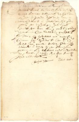 Indenture of service of Robert Cook to Arent van Curler