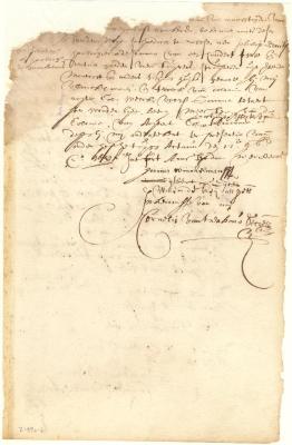 Note of Johannes Winckelman to Philip Gerritsen, innkeeper of the city tavern, for board, etc.
