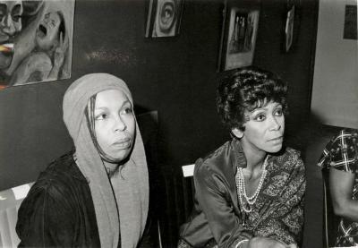 Roberta Flack and Josephine Premice, 1979