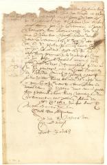 Declaration of Claes van Elslandt and others that they saw the woman residing on Old Jan's plantation drive the Company's cattle into the swamp