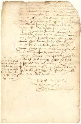 Power of attorney from Dirck Cornelissen from Wensveen to Wouter van Twiller to collect money from the West India Company