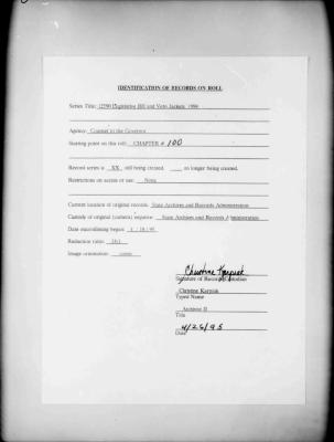 NYS Bill and Veto Jackets: 1994, Chapter 100