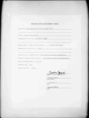 NYS Bill and Veto Jackets: 1994, Chapter 111