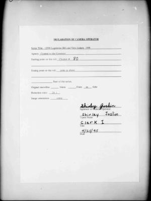NYS Bill and Veto Jackets: 1994, Chapter 80