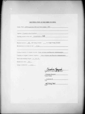 NYS Bill and Veto Jackets: 1994, Chapter 90