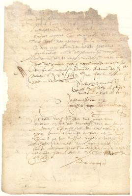 Receipt of Albert Cornelissen for payment by Hendrick Jansen of money due him by the proprietors of Achter Col