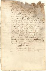Declarations of Michiel Tadens and Jan Jacobsen, witnesses for the prosecution, respecting the wounding of Hans Hendricks by Jacob Hendricks of Dort