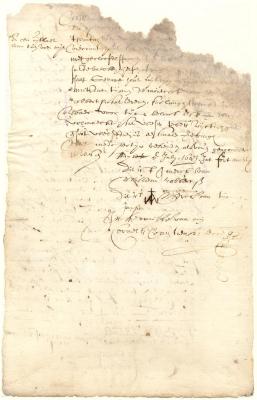 Contract of William Robbertson to build a house for Tymen Jansen