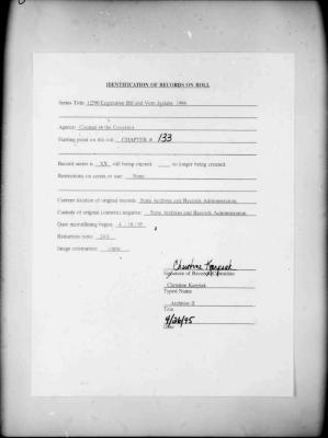NYS Bill and Veto Jackets: 1994, Chapter 133