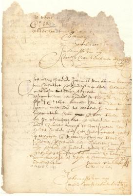 Bond of Johannes Winckelman in favor of Jan Vigne for moneys disbursed in wintering cattle