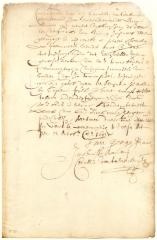 Declaration of George Grace regarding a note of Captain Foulke Brent in favor of Dirck Corssen Stam which is said to be in possession of the heirs of Thomas Oldens