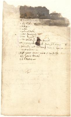 Inventory of personal property
