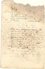 Return by court messenger to a writ of attachment of a power of attorney given by Cornelis Jansen Coelen to the director and council of New Netherland