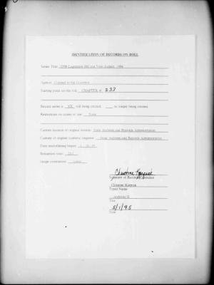 NYS Bill and Veto Jackets: 1994, Chapter 233