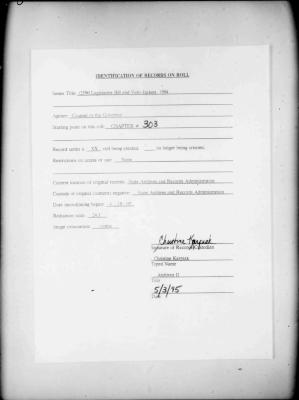 NYS Bill and Veto Jackets: 1994, Chapter 303