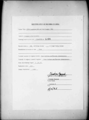 NYS Bill and Veto Jackets: 1994, Chapter 280