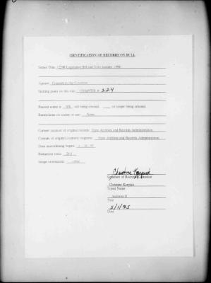 NYS Bill and Veto Jackets: 1994, Chapter 224