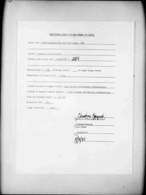 NYS Bill and Veto Jackets: 1994, Chapter 284
