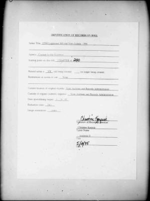 NYS Bill and Veto Jackets: 1994, Chapter 240
