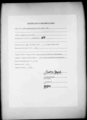 NYS Bill and Veto Jackets: 1994, Chapter 359