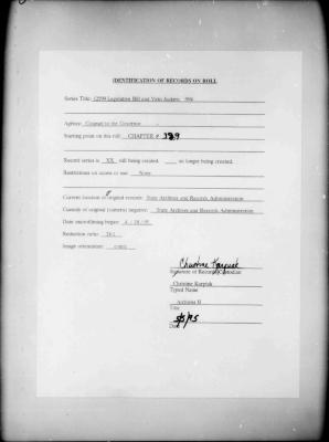 NYS Bill and Veto Jackets: 1994, Chapter 389