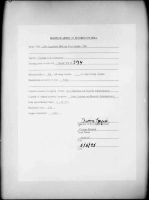 NYS Bill and Veto Jackets: 1994, Chapter 374
