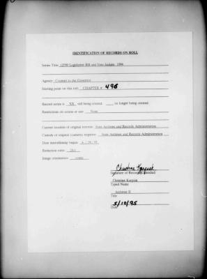 NYS Bill and Veto Jackets: 1994, Chapter 496