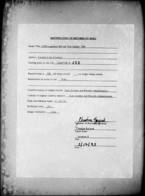 NYS Bill and Veto Jackets: 1994, Chapter 550