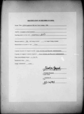 NYS Bill and Veto Jackets: 1994, Chapter 537