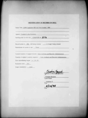 NYS Bill and Veto Jackets: 1994, Chapter 516