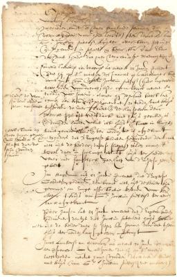 Declaration of Cornelis Cornelissen and other soldiers regarding the destruction of Jochem Pietersen Kuyter's house by the Indians