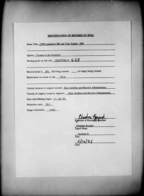 NYS Bill and Veto Jackets: 1994, Chapter 624