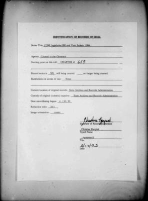 NYS Bill and Veto Jackets: 1994, Chapter 659