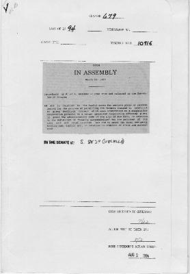 NYS Bill and Veto Jackets: 1994, Chapter 679
