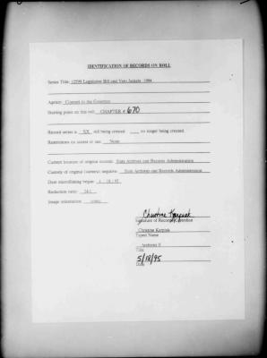 NYS Bill and Veto Jackets: 1994, Chapter 670