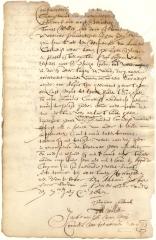 Declaration of Juriaen Blanck and Thomas Willett respecting the purchase of malt from Laurens Cornelissen