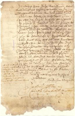 Mortgage from Pieter Jansen to Jan Schepmoes of his house on Manhattan island