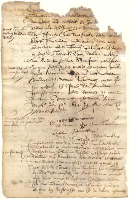 Power of attorney from Egbert van Borsum to his brother Cornelis van Borsum to collect his share of his father's and mother's estates