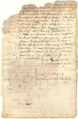 Declaration of Tryntje Jonas that Hillegont Joris first declared that Jan, the pilot, and afterwards that Laurens Cornelissen was the father of the child
