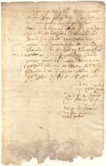 Agreement of Antony Crol and others, part-owners of La Garce, to provide for Cornelis Doele during his illness and to pay his surgeon's fees
