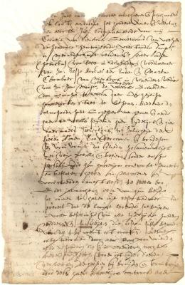 Marriage of Pieter Linden and Marta Chombaer, widow of Jan Manje