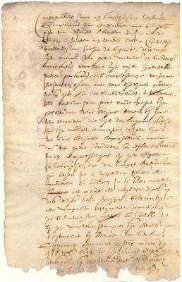 Joint will of Abraham Jansen and Symon Joosten, part-owners of the ship La Garce