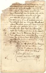 Further evidence to disprove the charge that Laurens Cornelissen was the father of Hillegont Joris' child