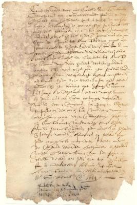 Power of attorney from Paulus van der Beeke to Jeronimus La Croix, Jr, to collect money from the West India Company