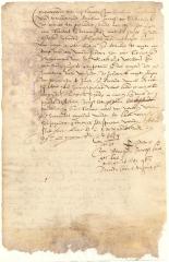 Power of attorney from Abraham Jacobsen to the Rev. Everardus Bogardus to settle the estate of his deceased wife, Geertruyt Willems