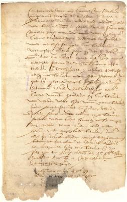 Power of attorney from Michiel Jansen to Arent van Curler to settle his accounts with the patroon of the colony of Rensselaerswyck