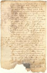 Power of attorney from Captain Willem Blauvelt of the privateer La Garce to Director Kieft to receive his share of the proceeds of the cruise
