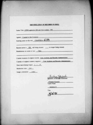 NYS Bill and Veto Jackets: 1993, Chapter 639